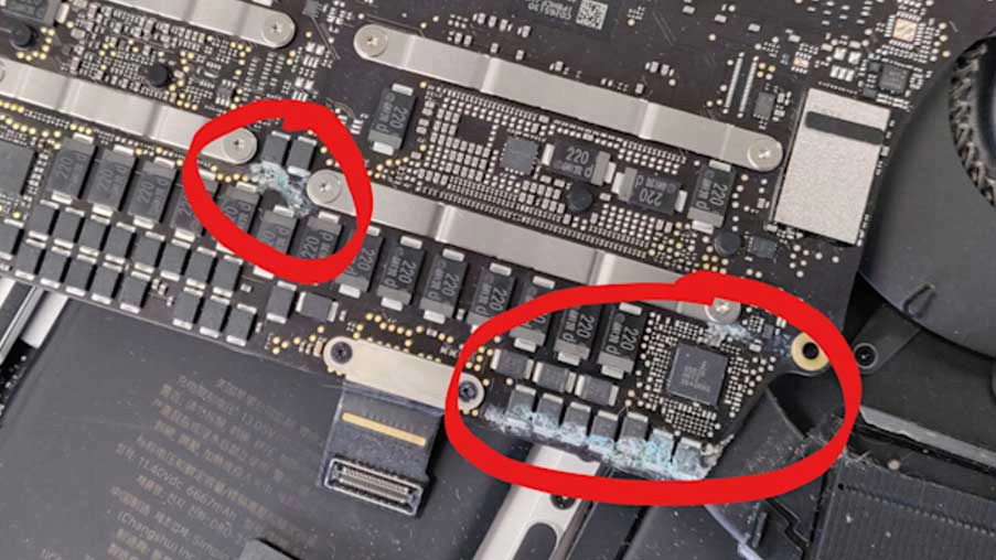 Logic board repairs: The main symptoms and causes